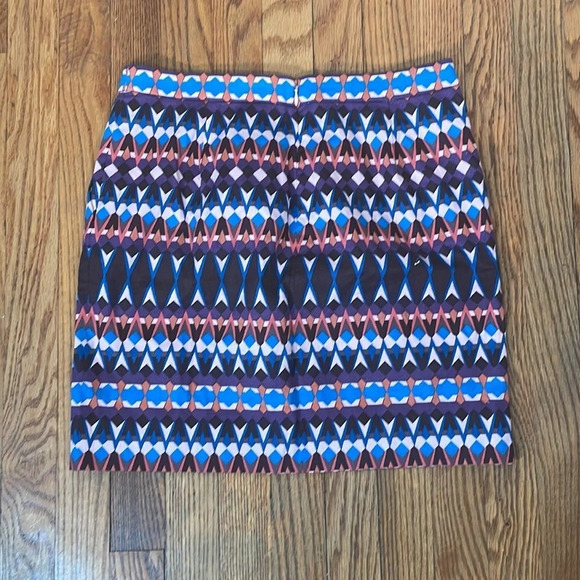 J.Crew colorful pencil skirt size 4 - Picture 3 of 6